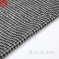 Tweed xadrez barato check houndstooth tecido para sobretudo